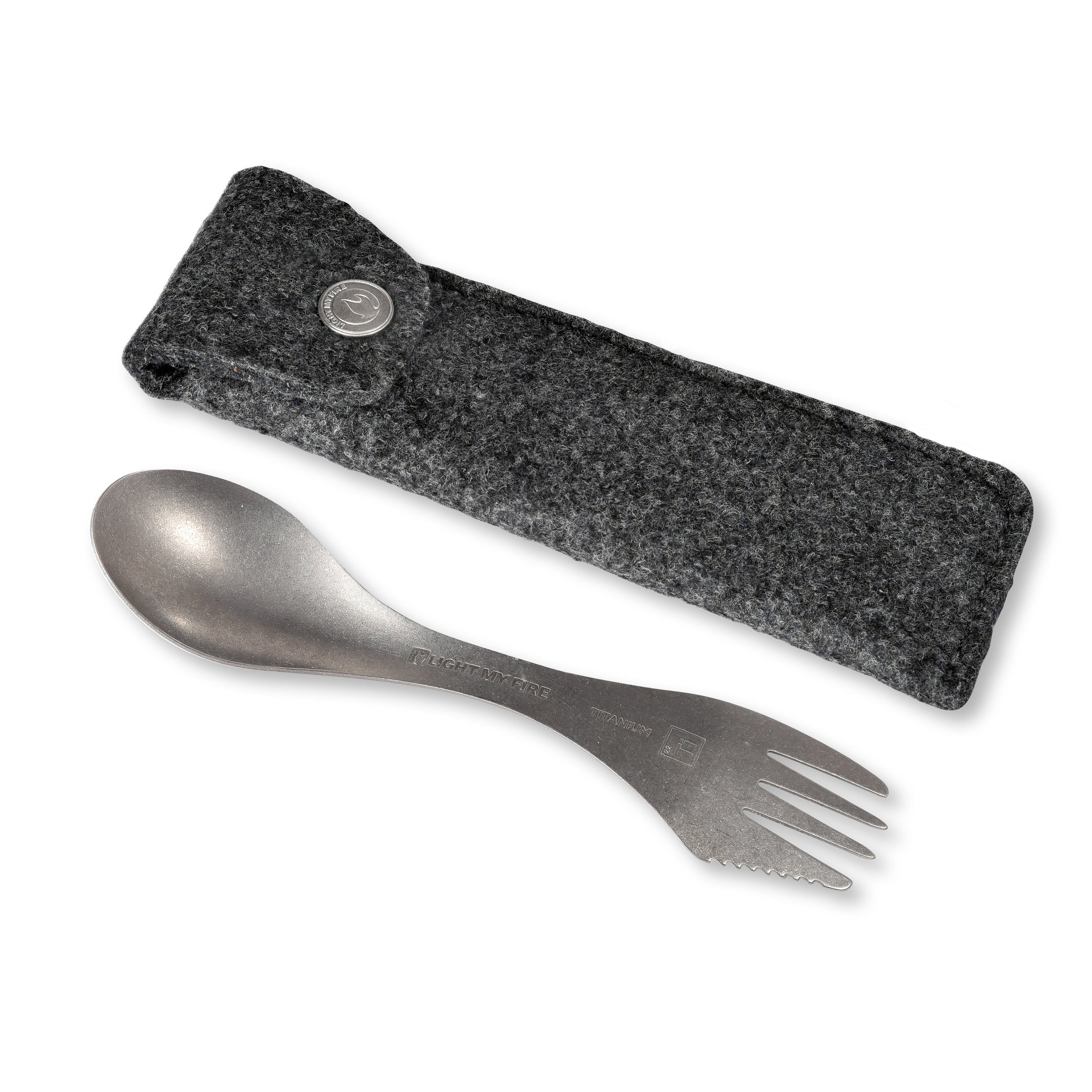 Swedish Spork Kit titanium