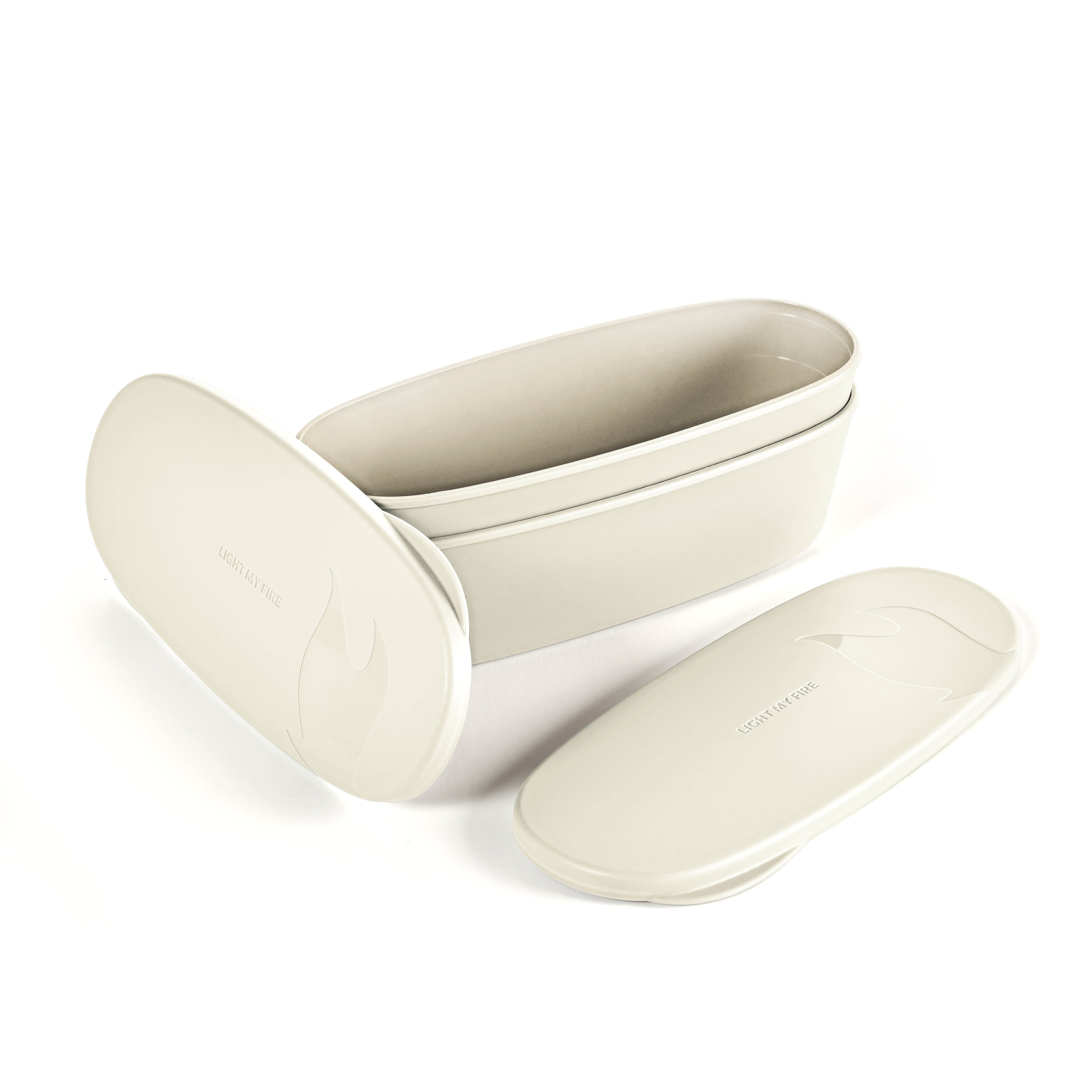 SnapBox oval 2-pack