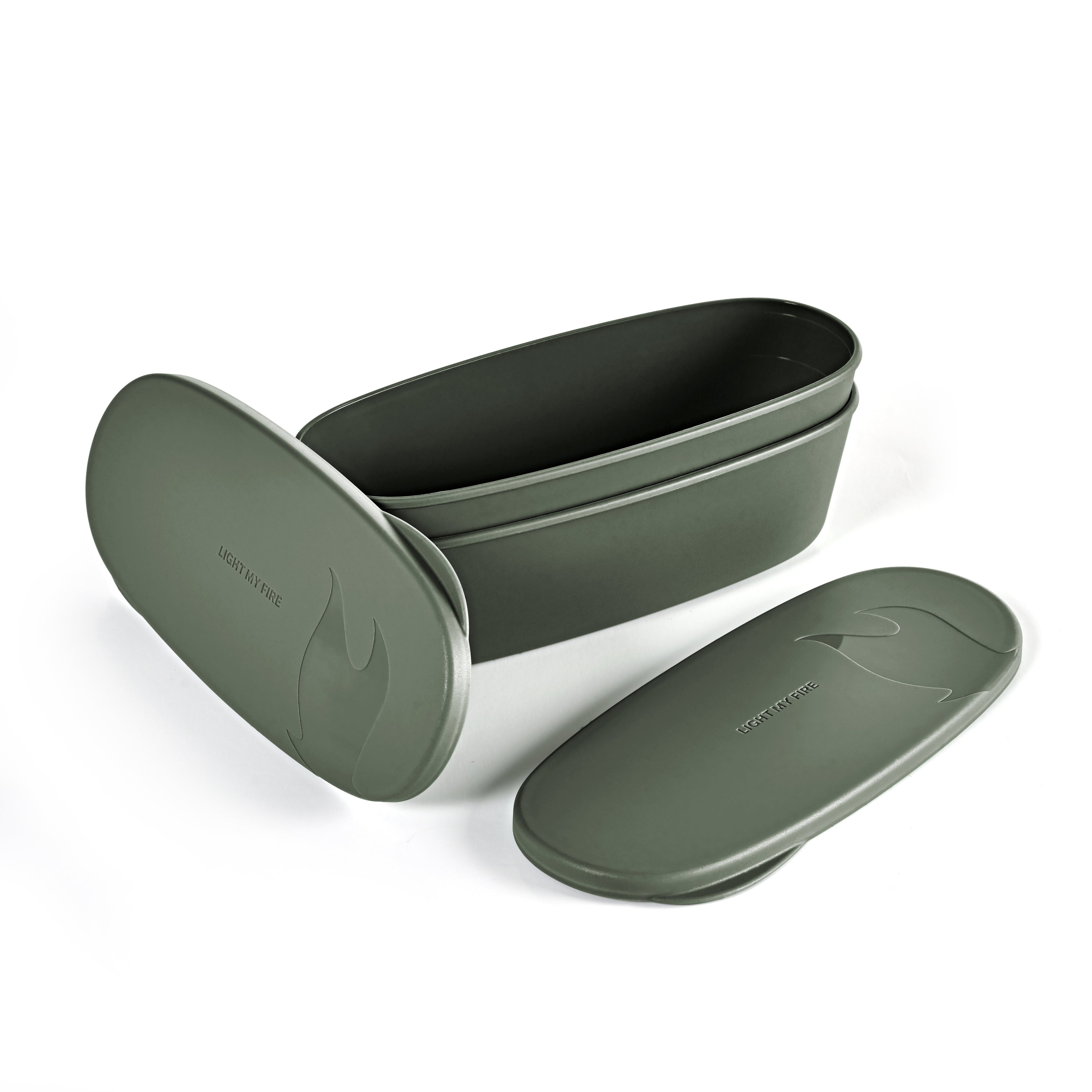 SnapBox oval 2-pack