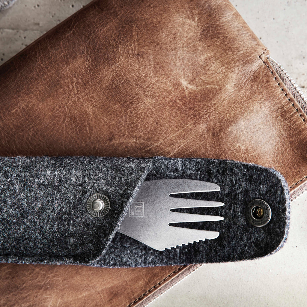 Swedish Spork Kit titanium