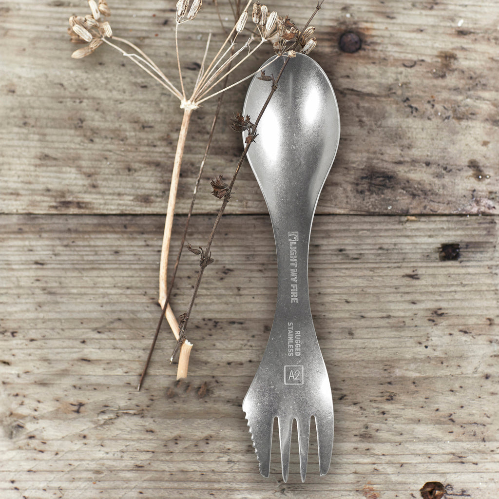Swedish Spork stainless 2-pack